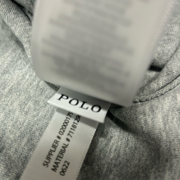 Polo Ralph Lauren Men's Luxury Quarter-Zip Pullover. 58% polyester 42% cotton - Picture 11 of 15